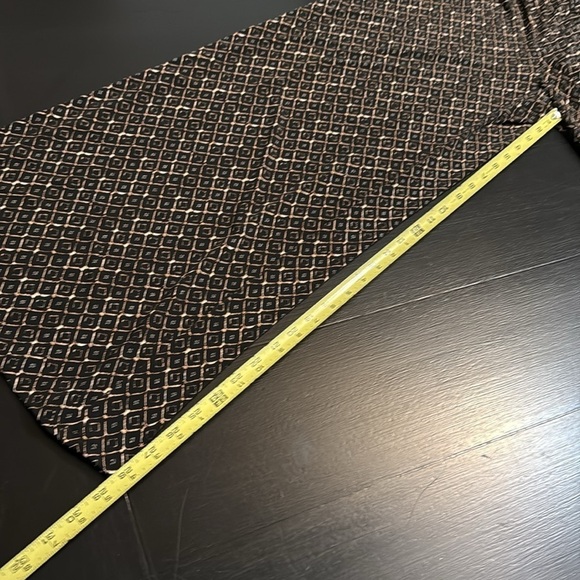 Maurices Black and Tan Patterned Pants NWT - Picture 4 of 6